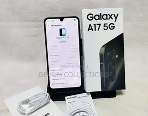 New Samsung Galaxy A17 5G 256 GB Black
