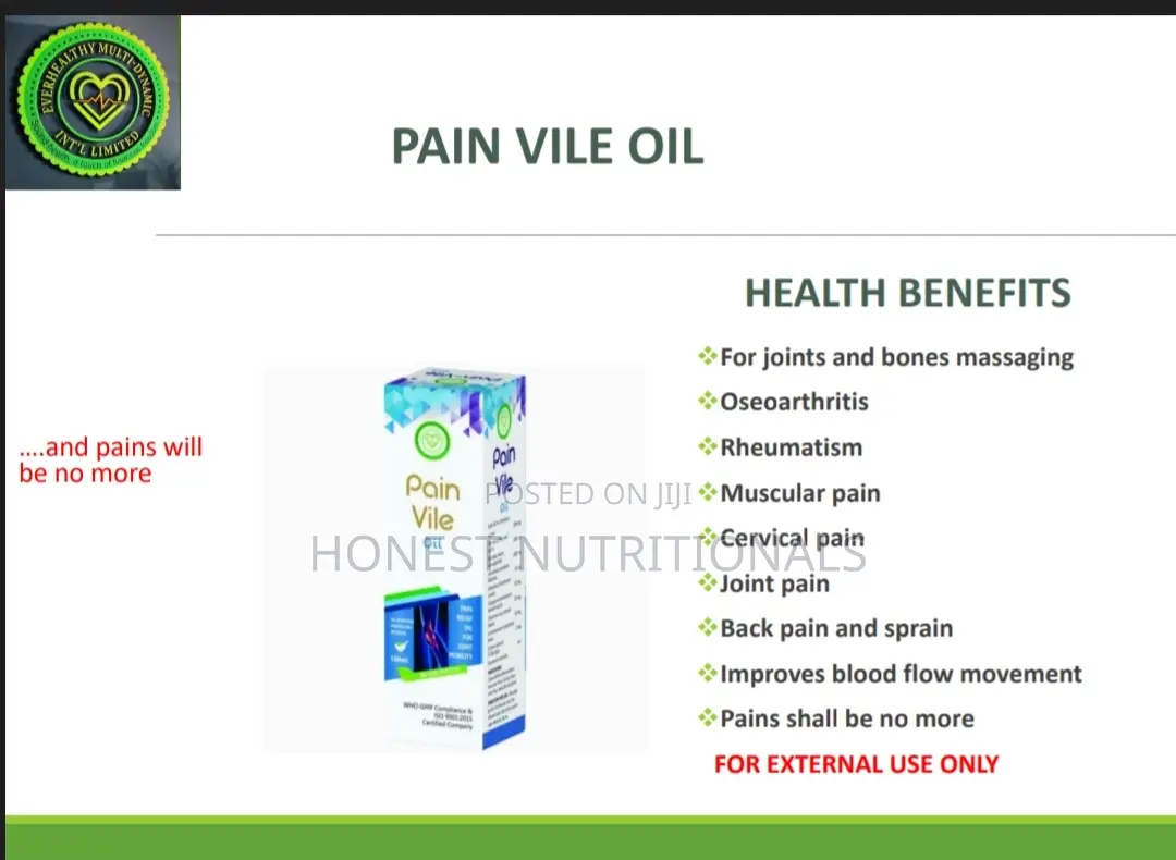 Pain Vile Oil|