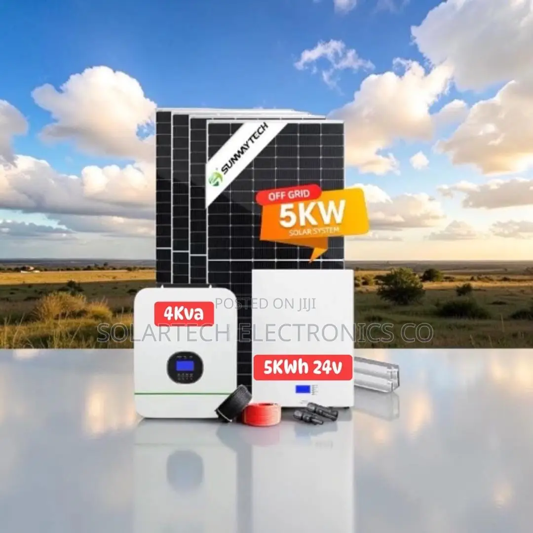 Reliable 5kwh Hybrid Solar Power System With 620w N-Type Solar Panels