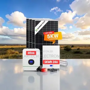 Reliable 5kwh Hybrid Solar Power System With 620w N-Type Solar Panels