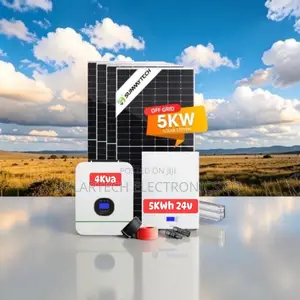 Long Life 5kwh Lifepo4 Hybrid Solar System 4kva Inverter Package-