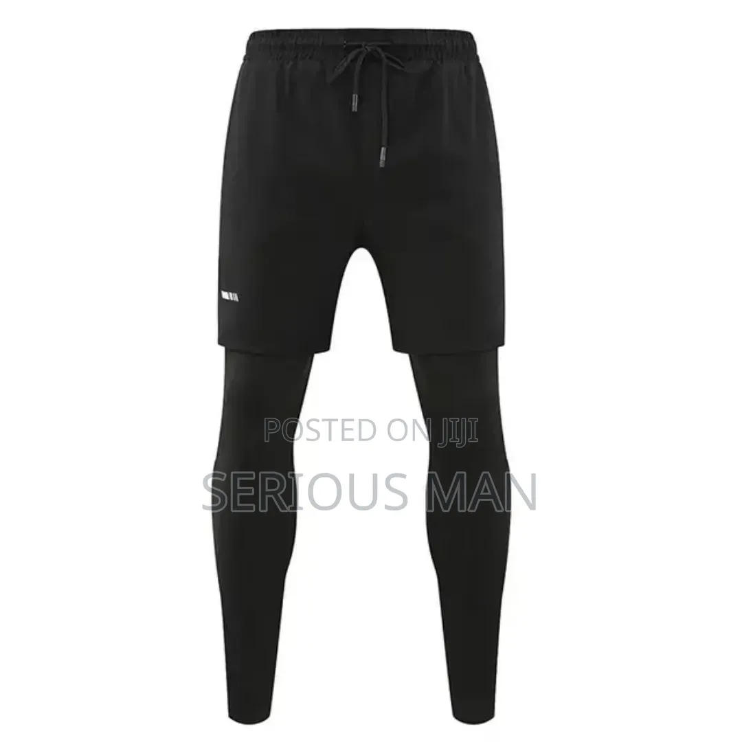 2-in-1 Long Pants, Designed for Activity Like Trail Running or Hiking