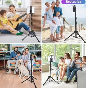 Mobile and Tablet Tripod Floor Stand