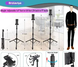 Mobile and Tablet Tripod Floor Stand