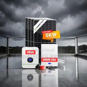 5kwh Lifepo4 Hybrid Solar Kit With 4x620w N-Type Solar Panels