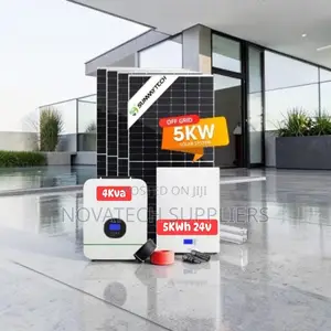 Reliable 5kwh Hybrid Solar Power System With 620w N-Type Solar Panels
