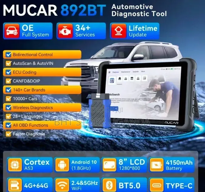 Mucar 892bt Car Diagnostic Tool