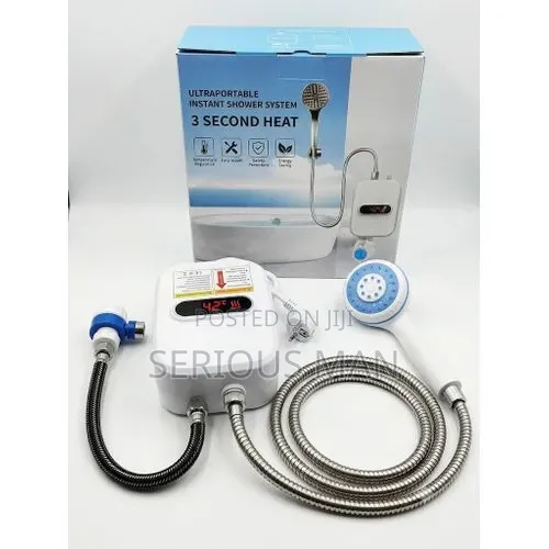 Electric Tankless Water Heater Set.