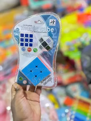 Generic Hh-010 Plastic Magic Cube and Snake Puzzle Set.