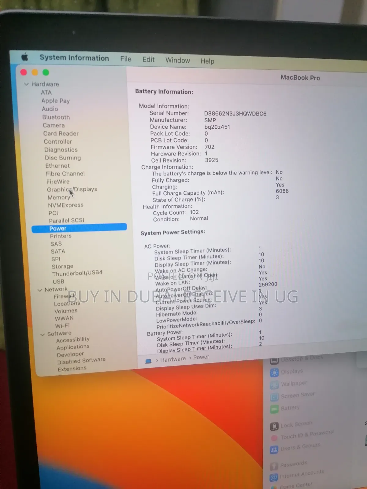 Laptop Apple MacBook Pro 2017 16GB Intel Core i7 SSD 256GB