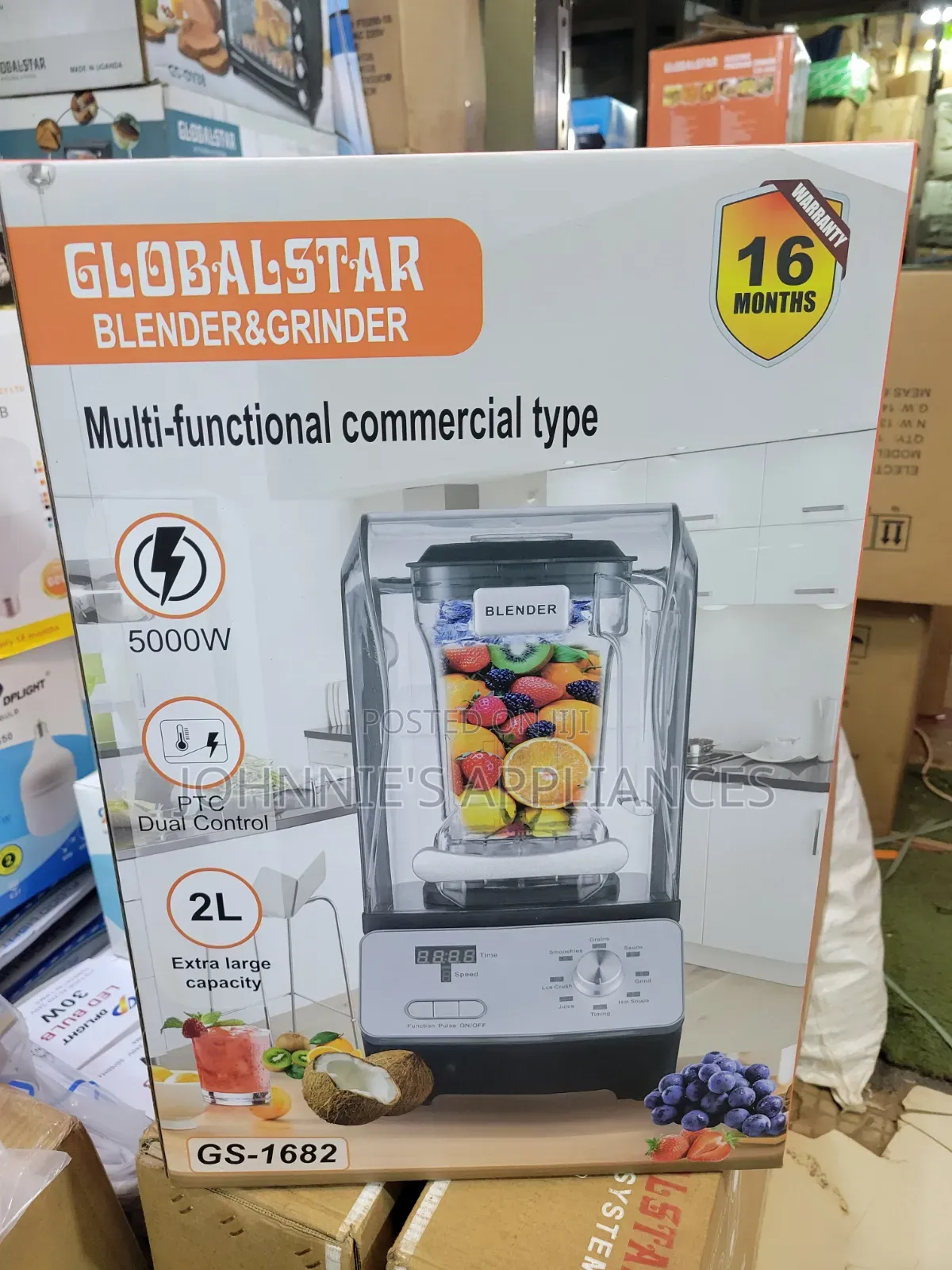 2l Globalstar Electric Sound Proff Blender