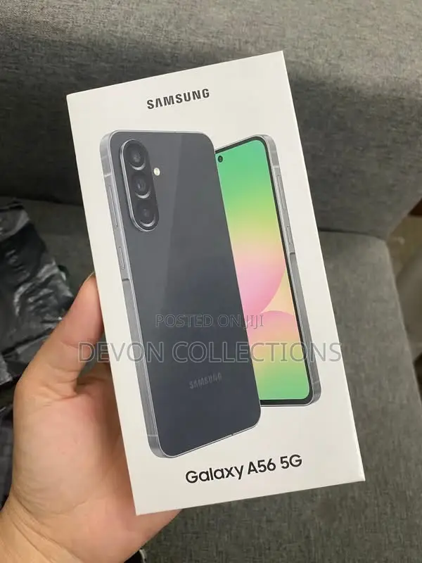 New Samsung Galaxy A56 256 GB Black