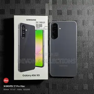New Samsung Galaxy A56 256 GB Black