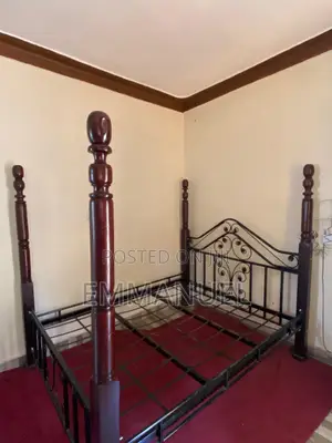 Bed - Mix of Metal and Wood