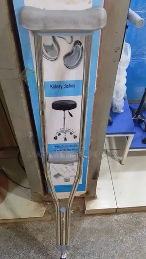 Crutches Stainless Underarm