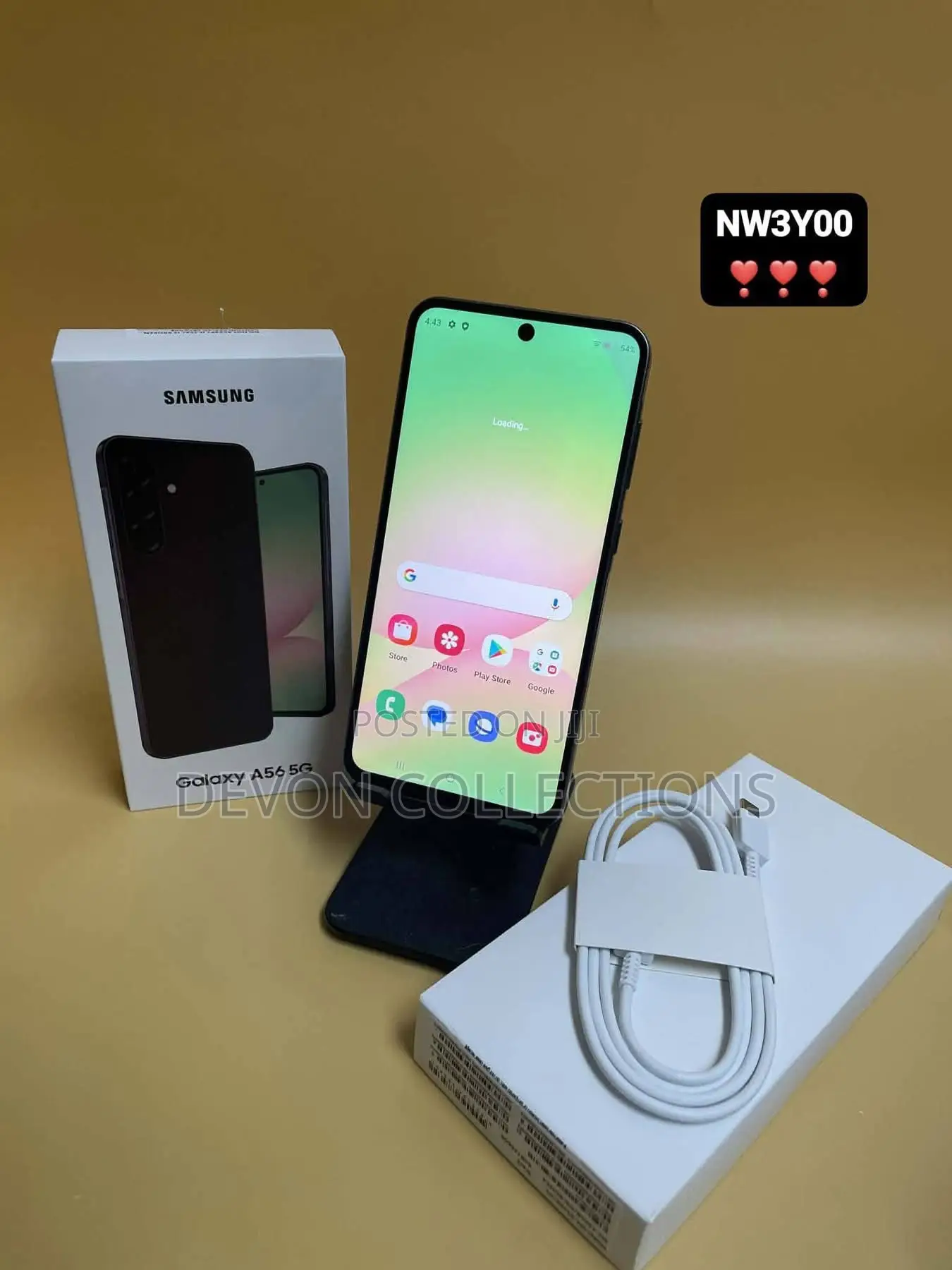 New Samsung Galaxy A56 256 GB Black