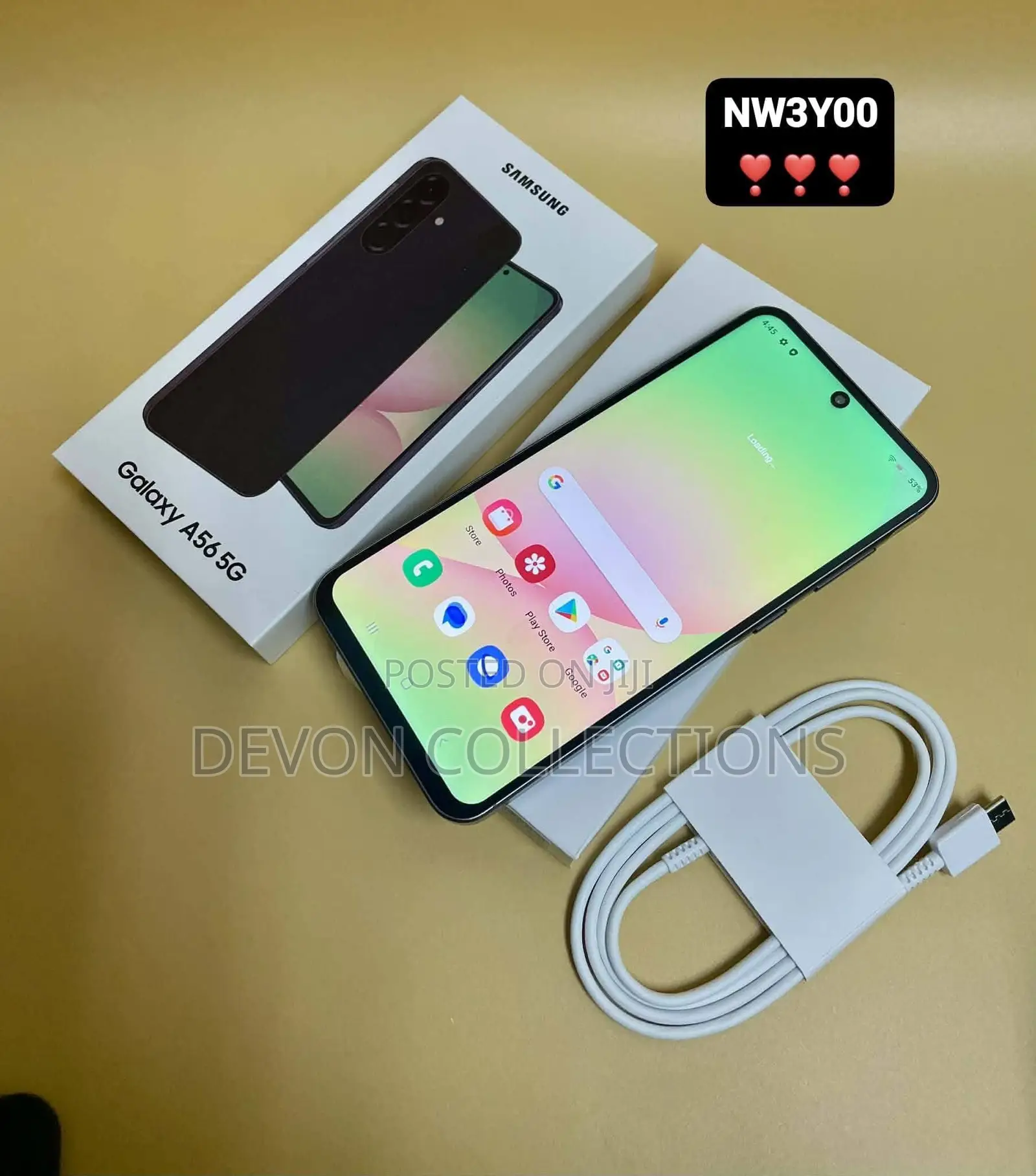 New Samsung Galaxy A56 256 GB Black