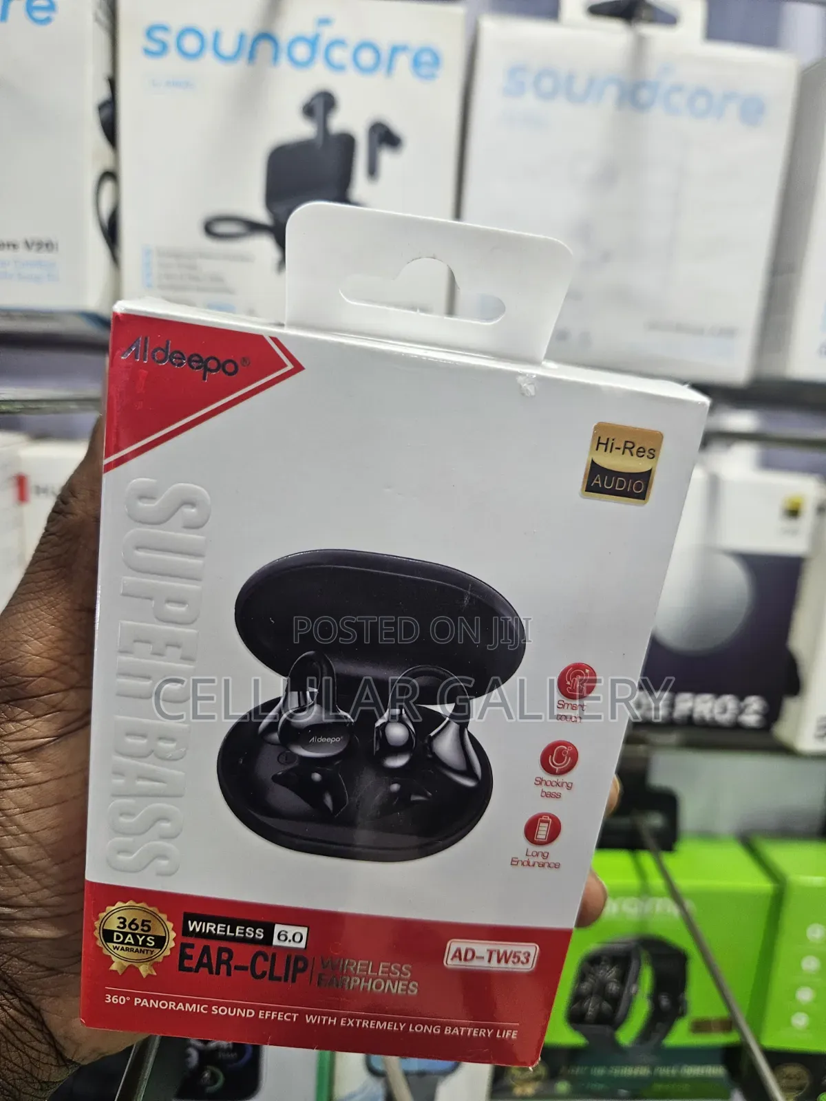 Aldeepo Ear-Clip Ad-Tw53