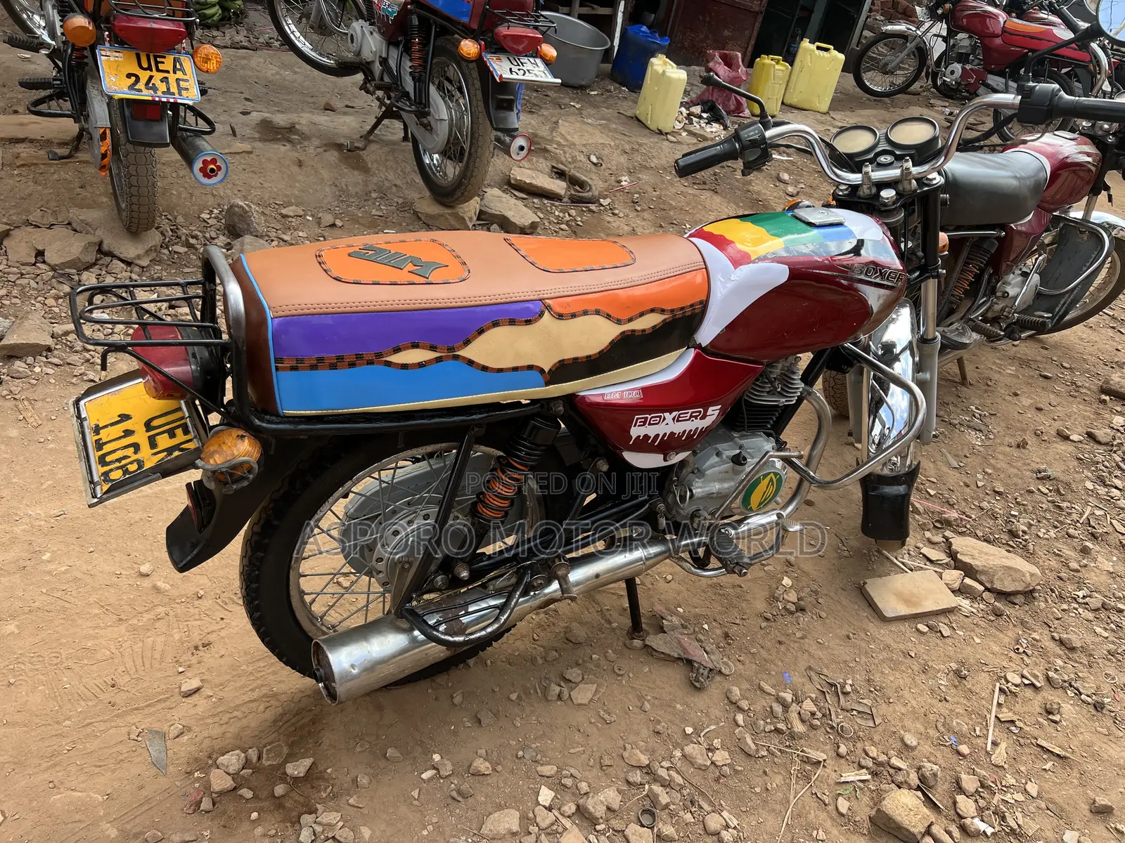Bajaj Boxer 100 2021 Red