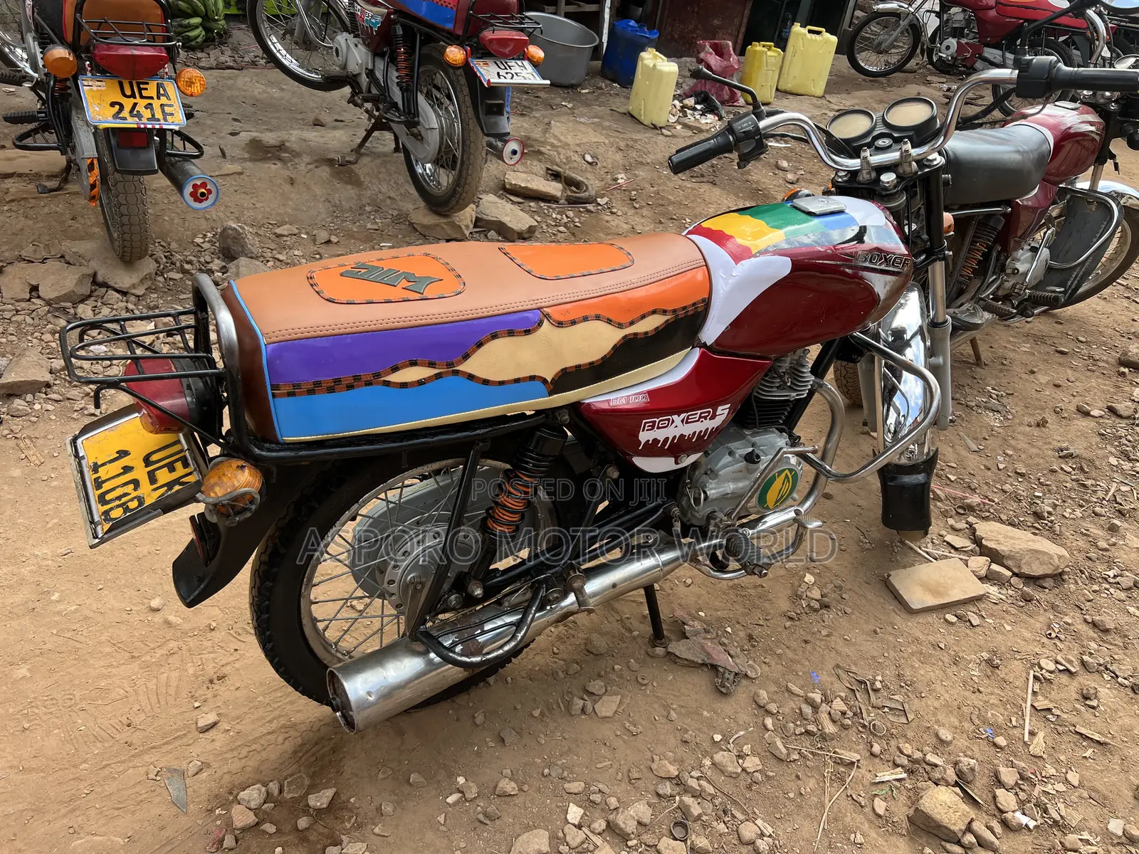 Bajaj Boxer 100 2021 Red