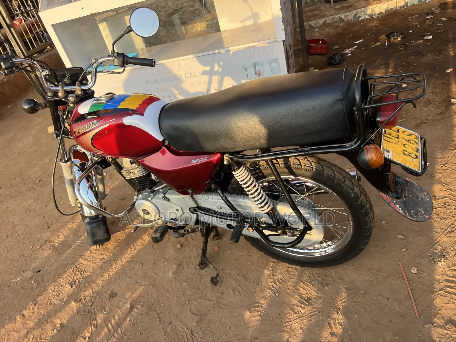 Bajaj Boxer 100 2021 Red