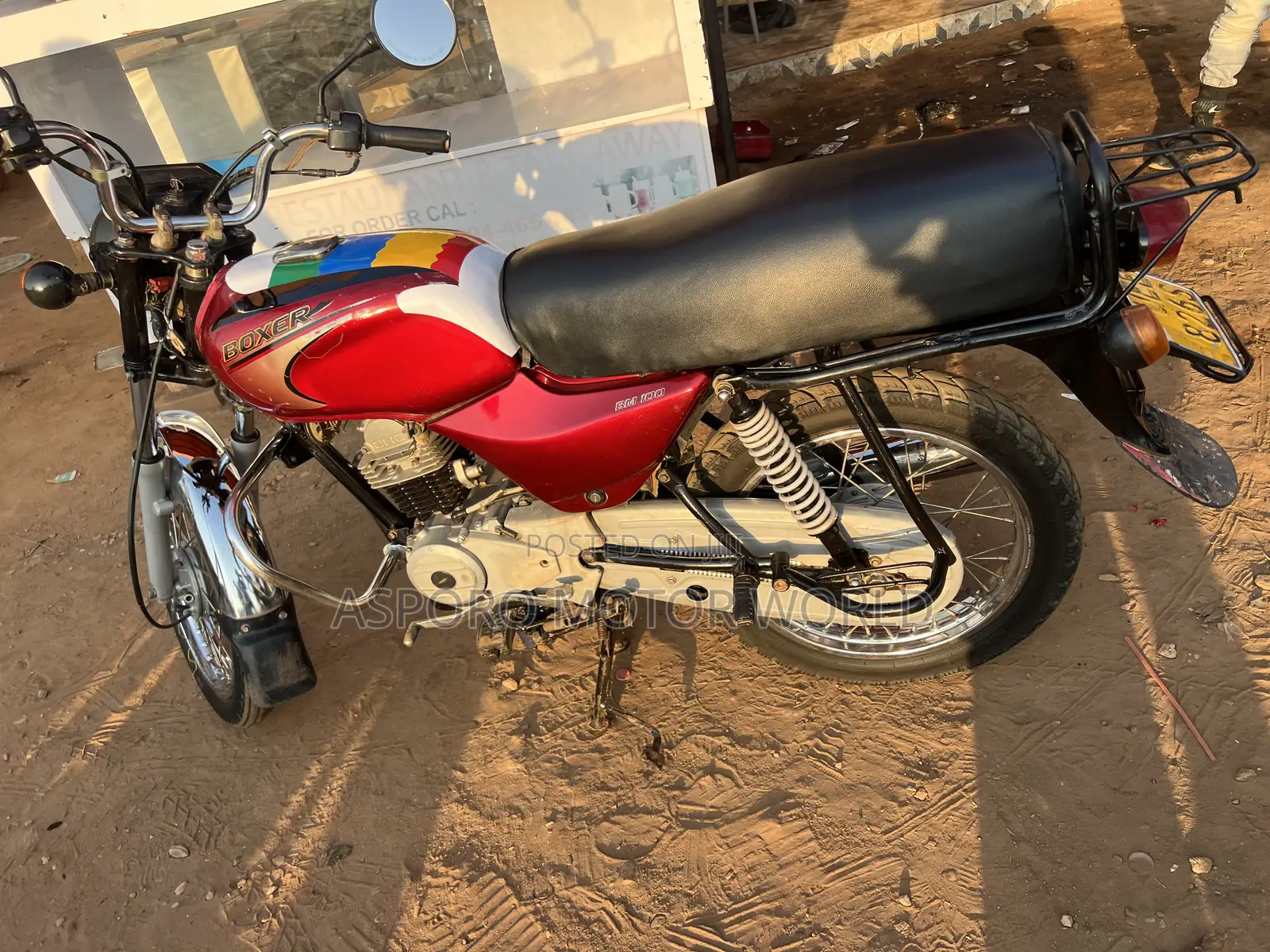 Bajaj Boxer 100 2021 Red
