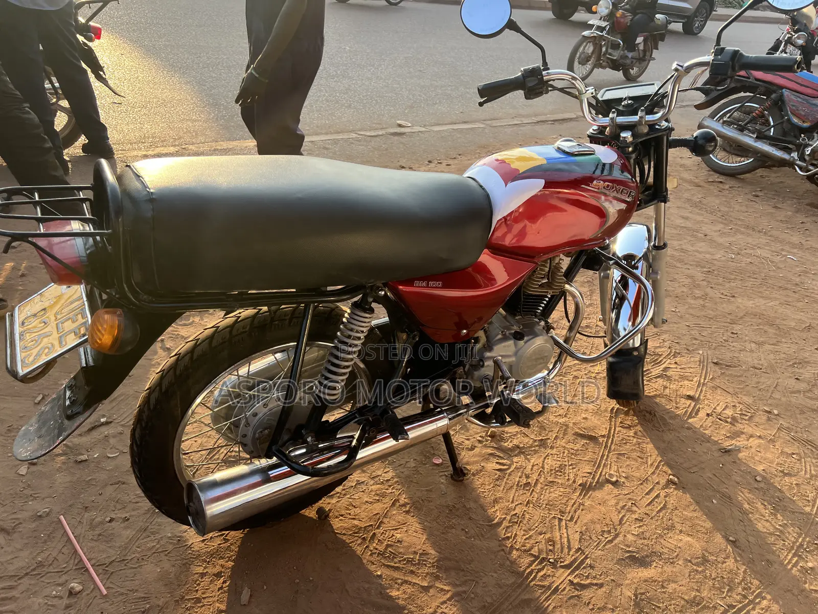 Bajaj Boxer 100 2021 Red