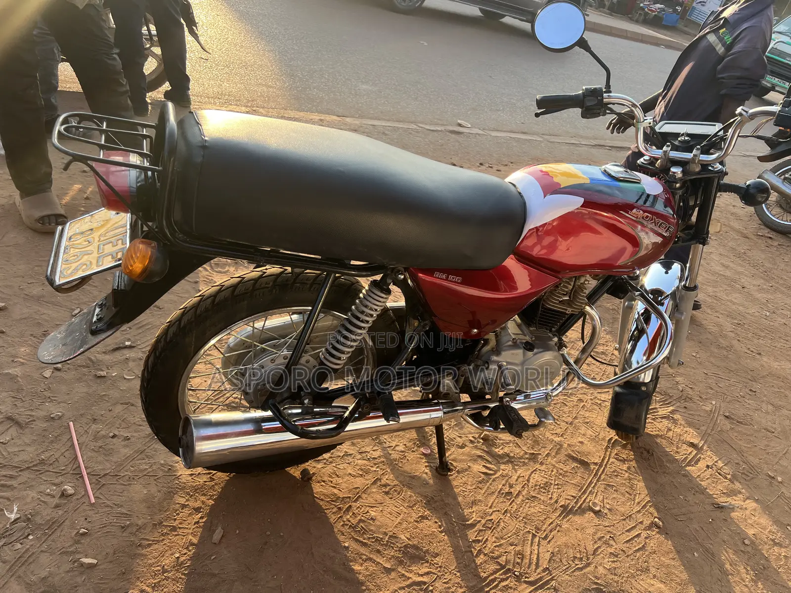 Bajaj Boxer 100 2021 Red