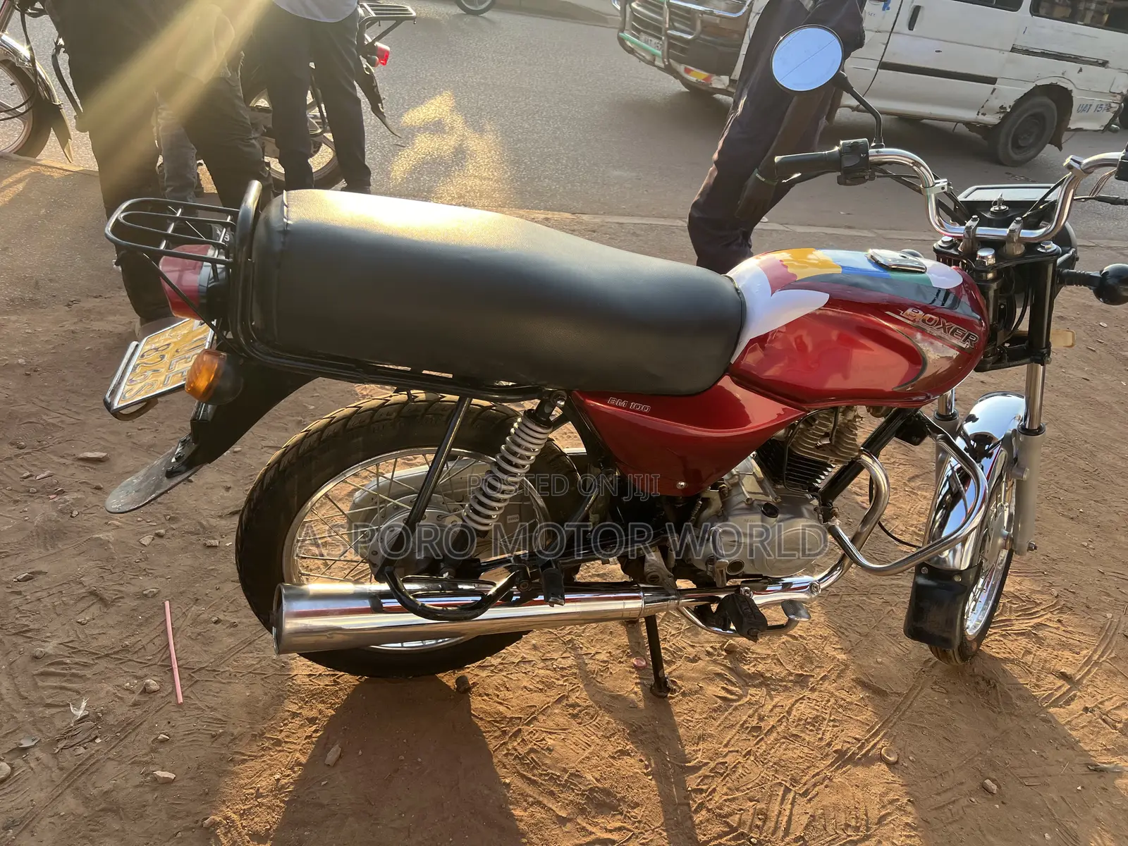 Bajaj Boxer 100 2021 Red