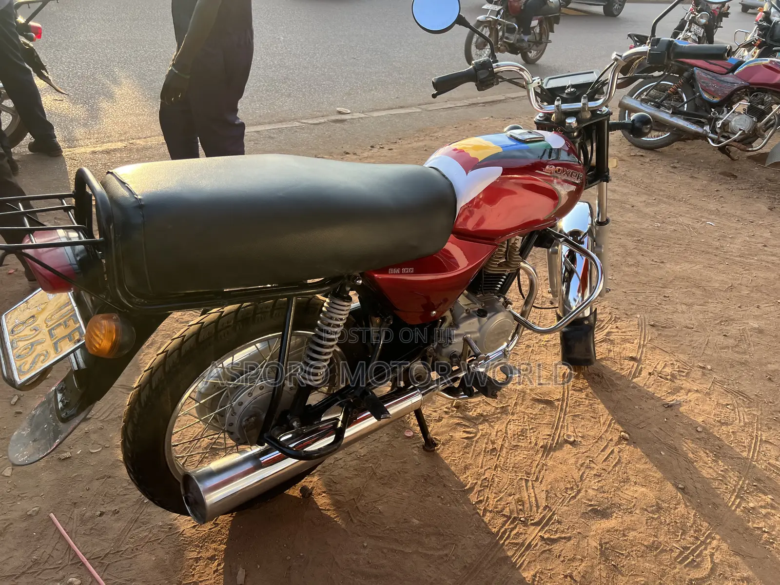 Bajaj Boxer 100 2021 Red