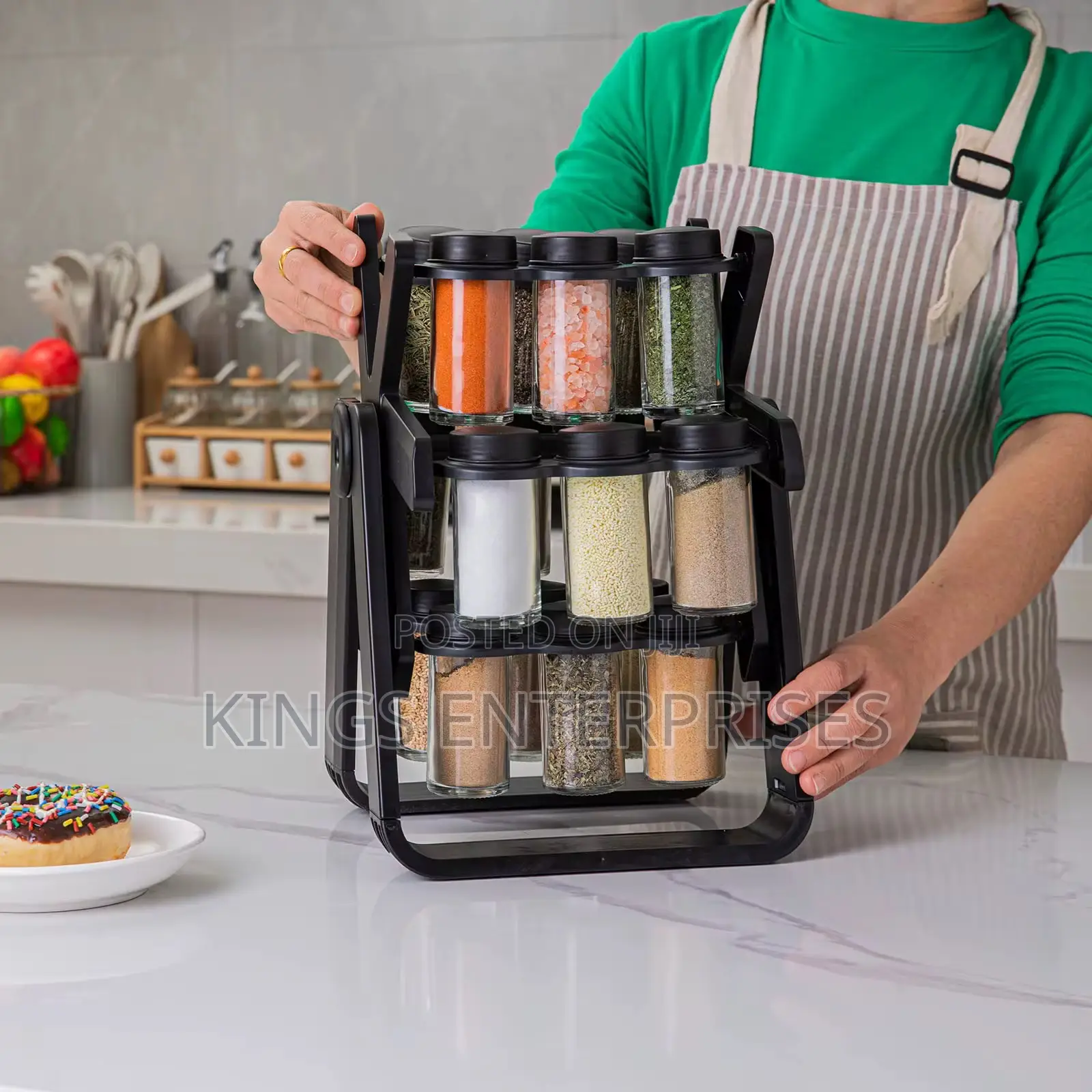 Rotating Spice Rack