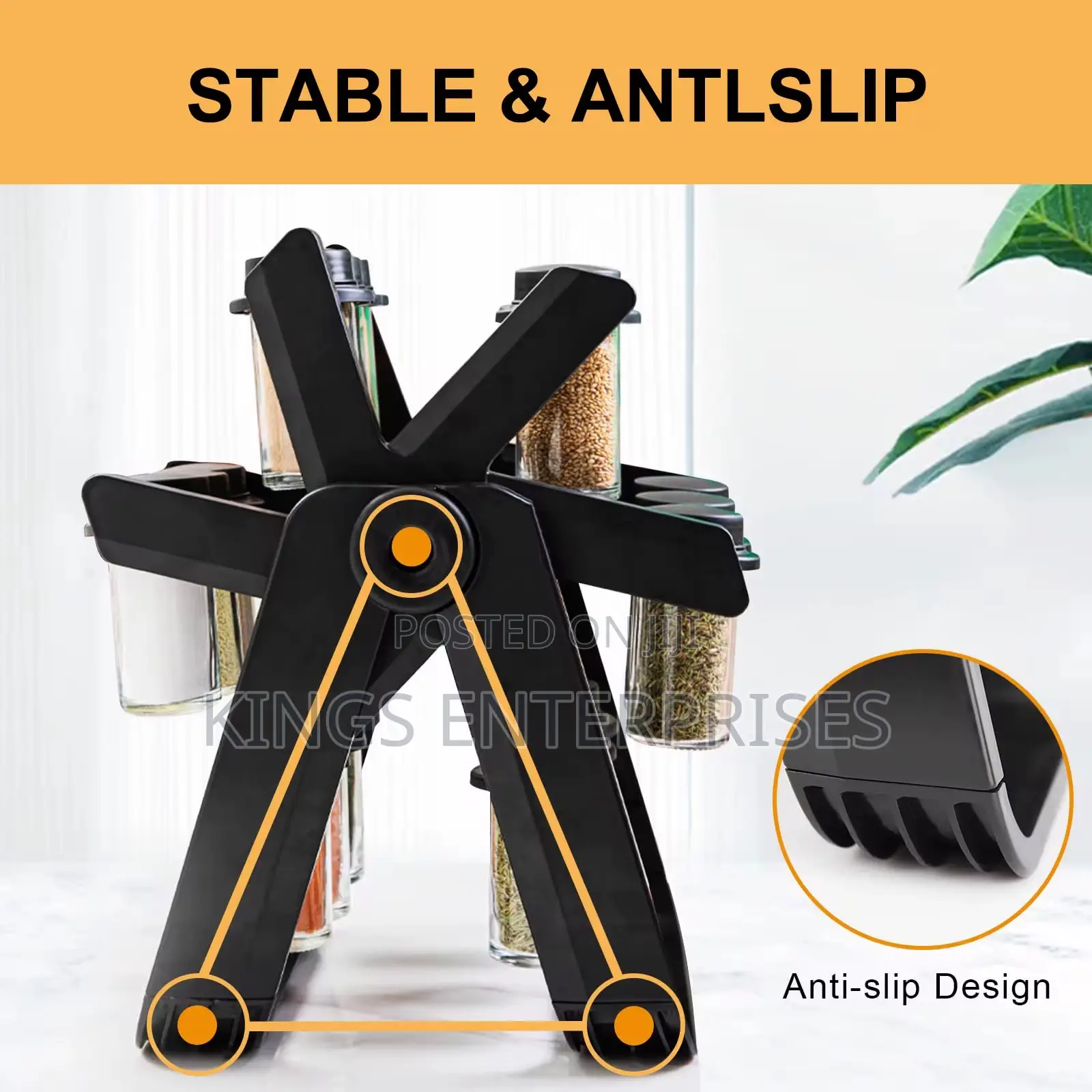 Rotating Spice Rack