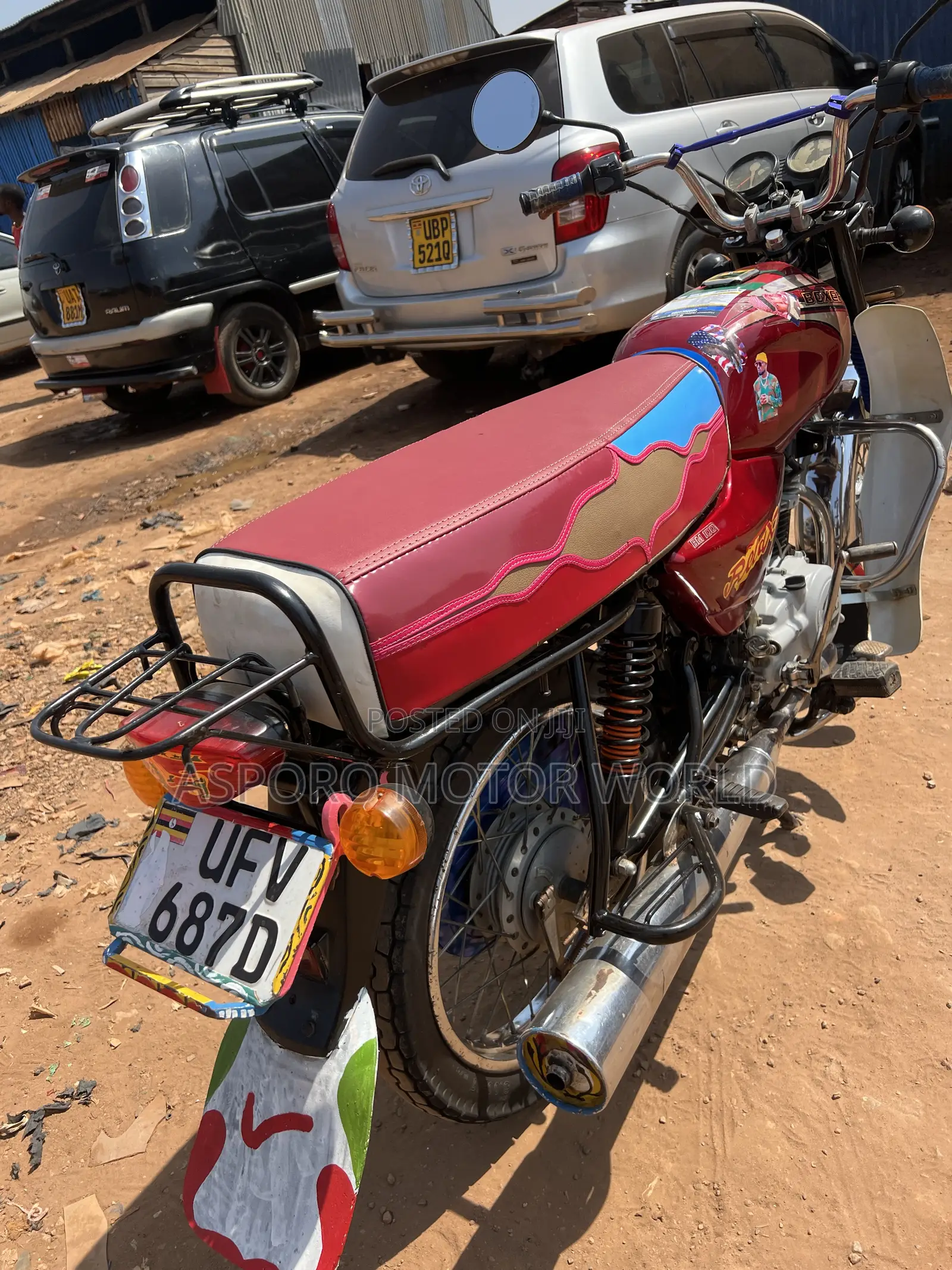 Bajaj Boxer 100 2022 Red