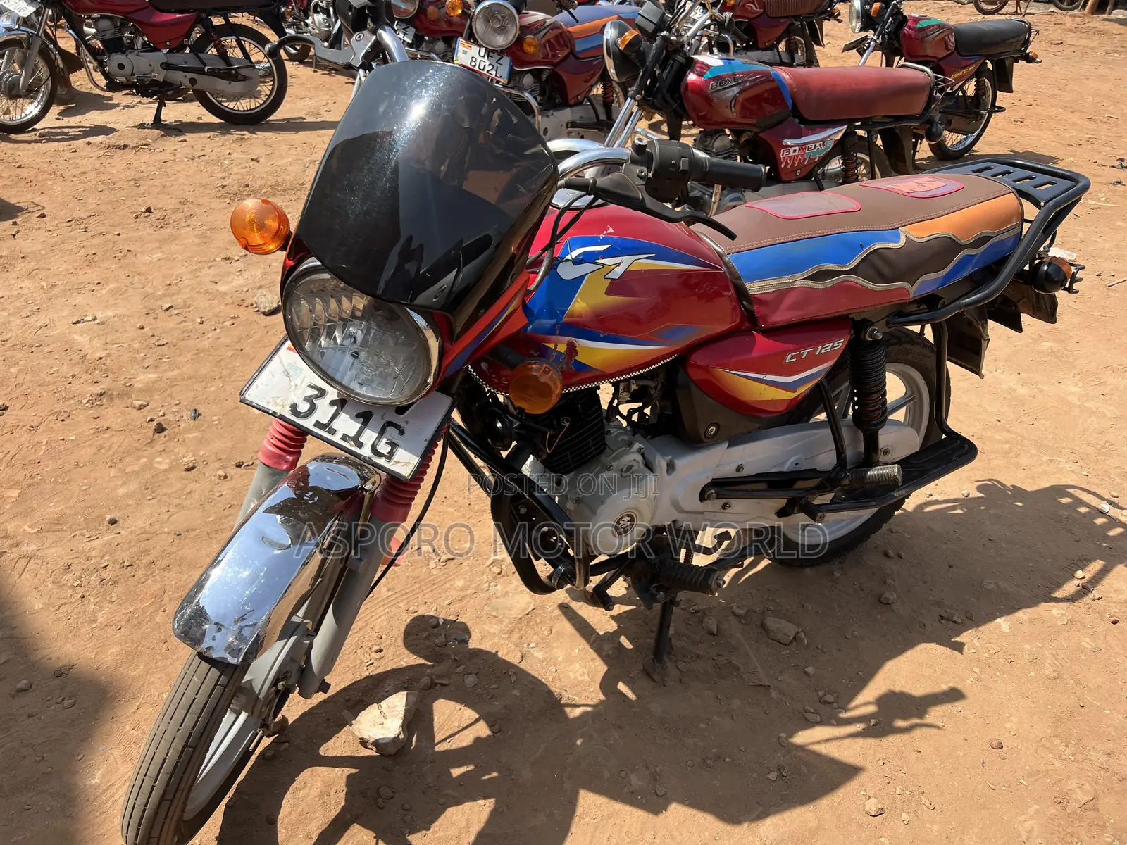 Bajaj CT 125X 2022 Red
