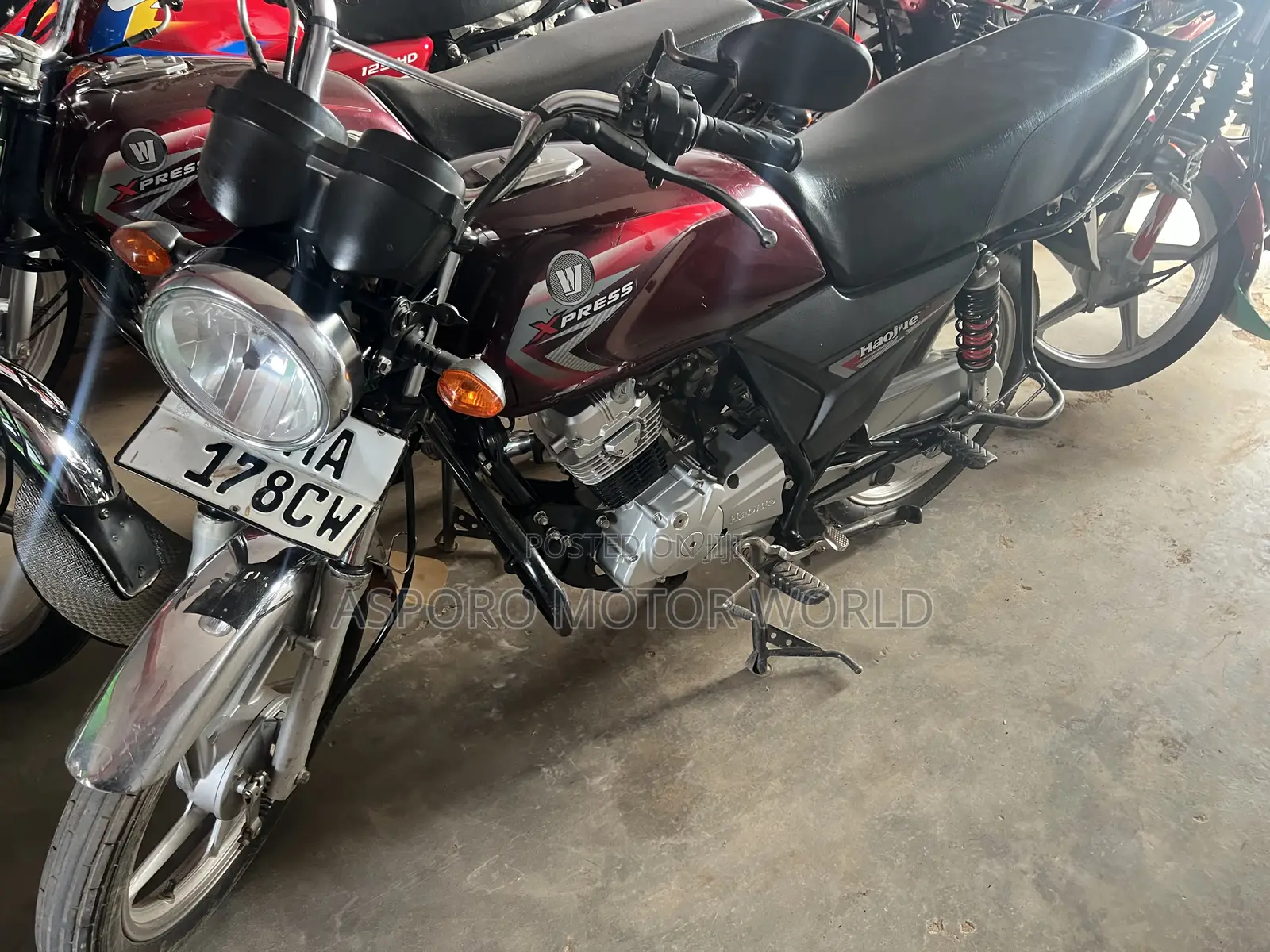 Haojue DK125 2025 Red