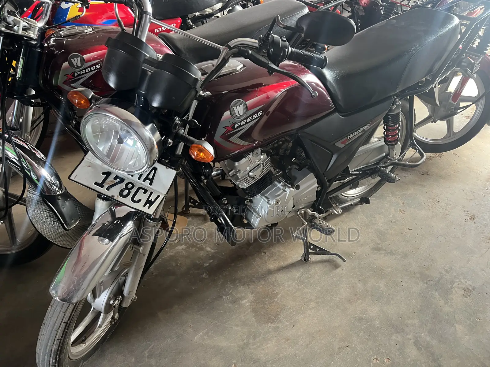 Haojue DK125 2025 Red