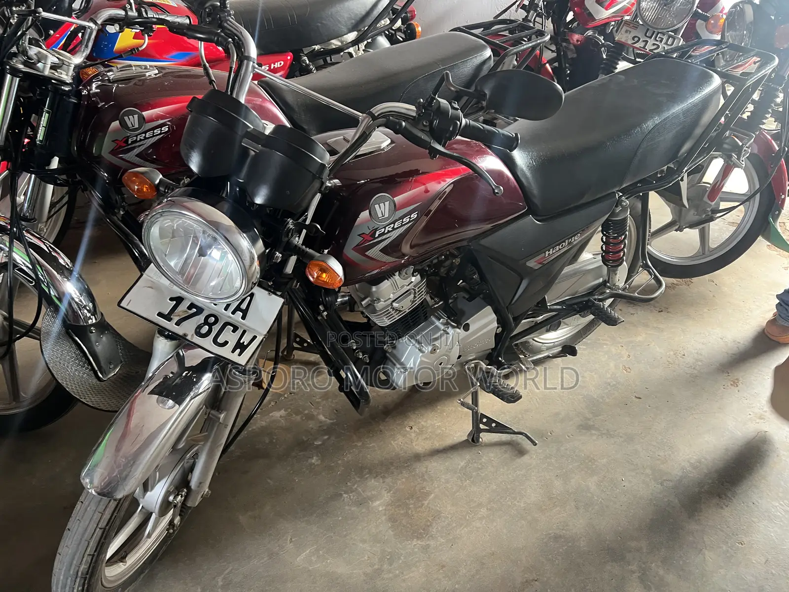 Haojue DK125 2025 Red