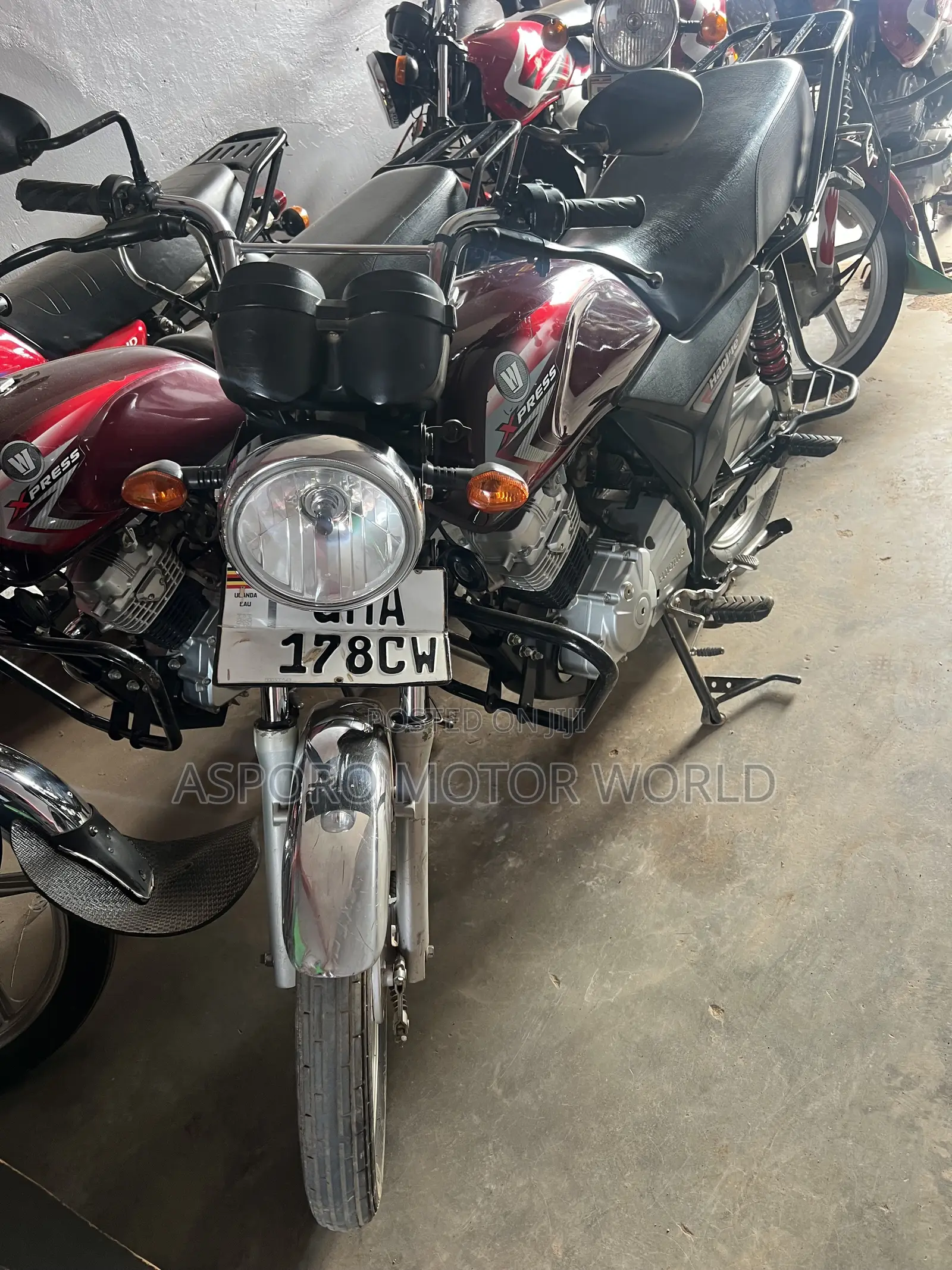 Haojue DK125 2025 Red