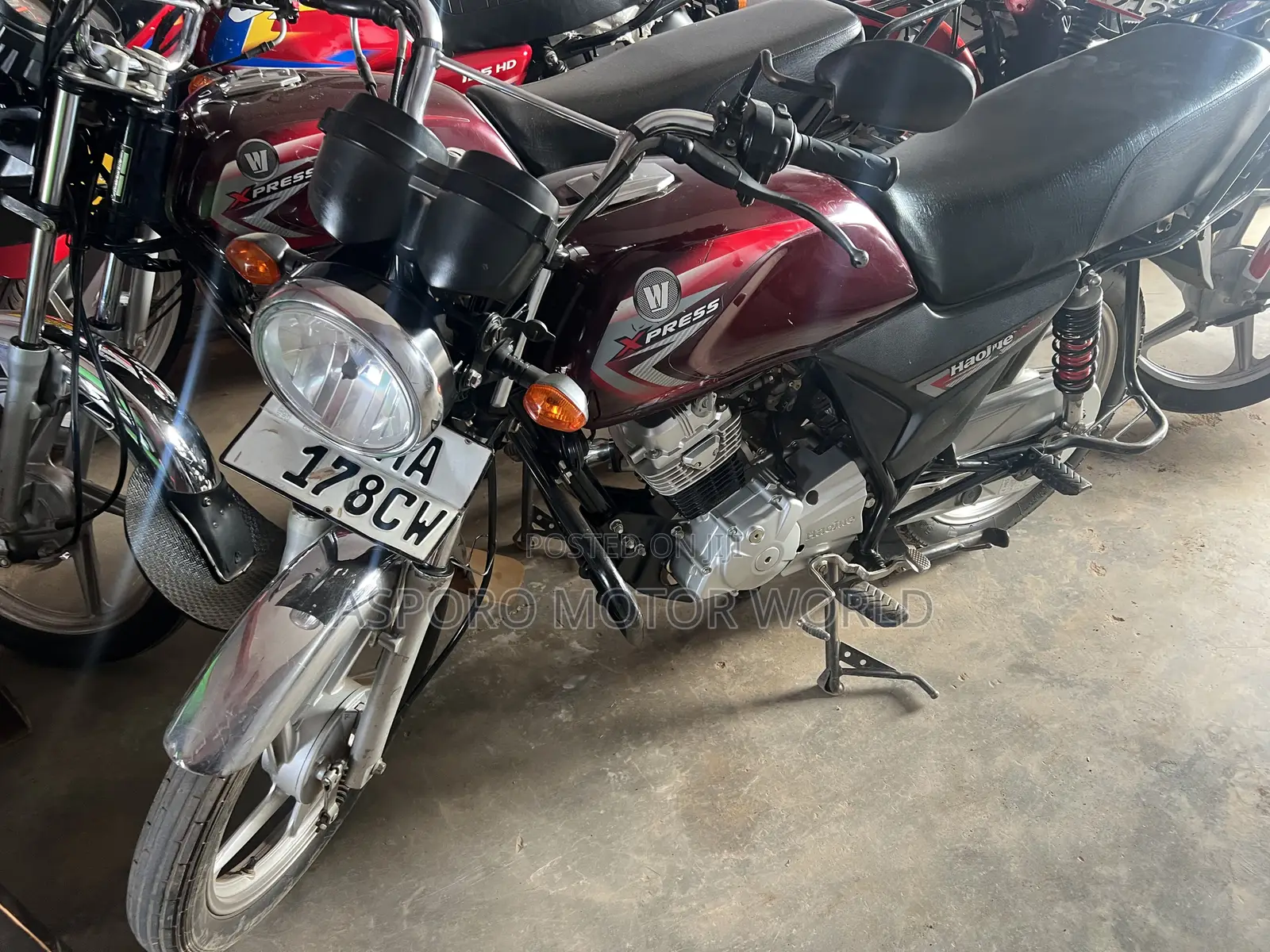 Haojue DK125 2025 Red