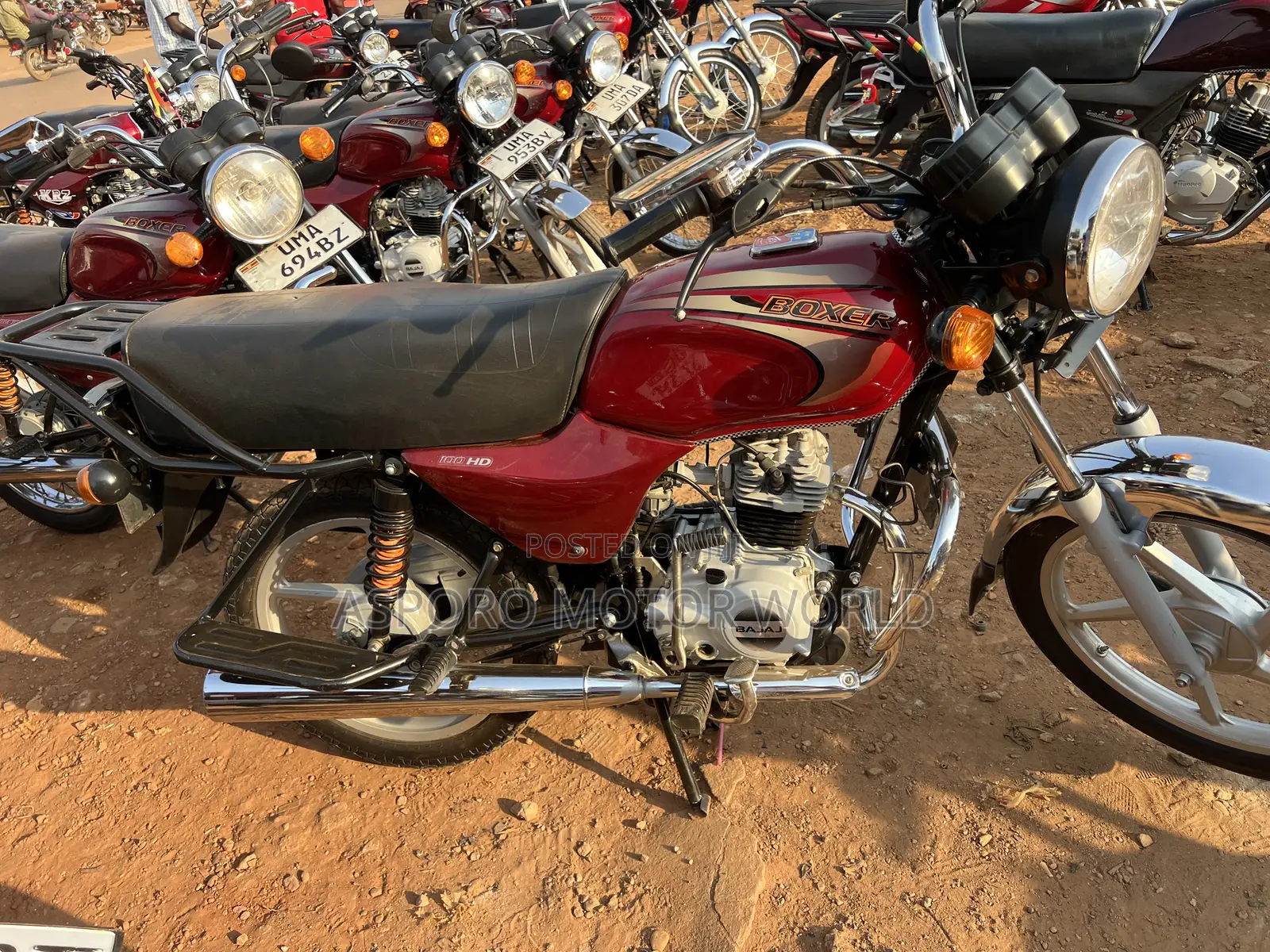 Bajaj Boxer 100 2025 Red