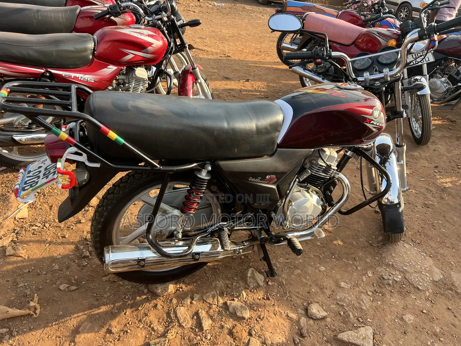 Haojue DK125 2024 Red