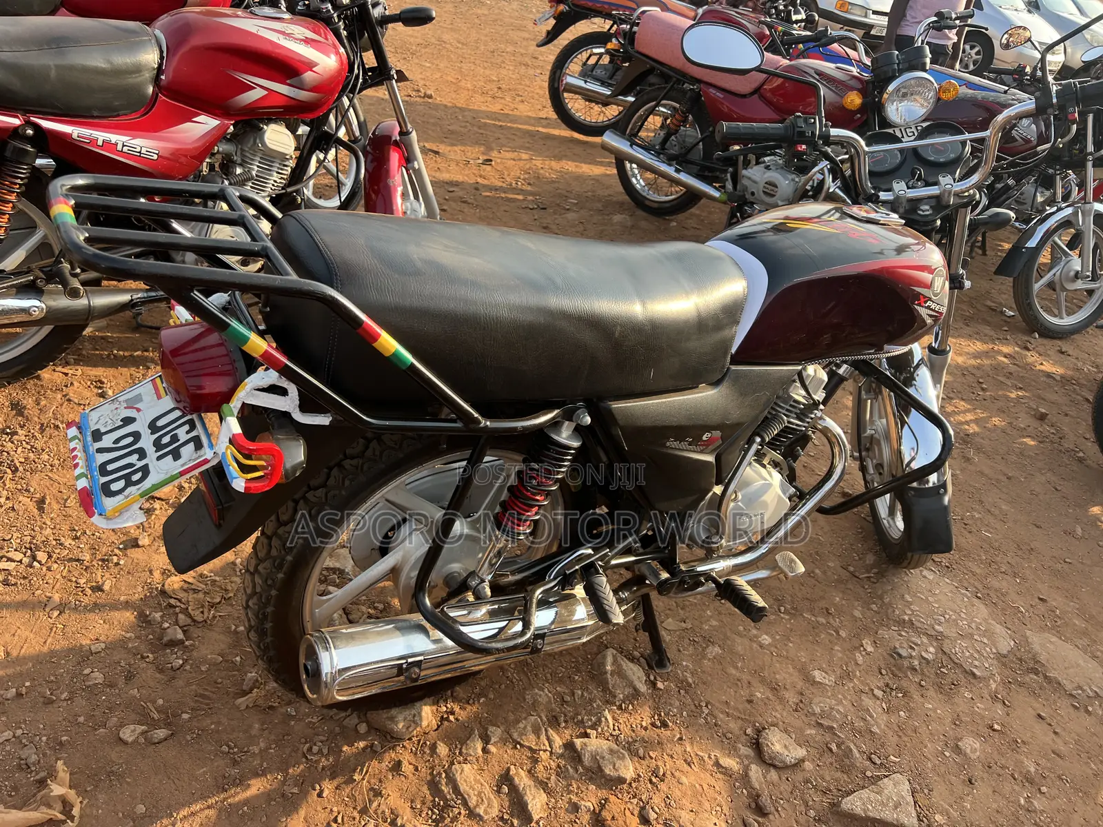 Haojue DK125 2024 Red