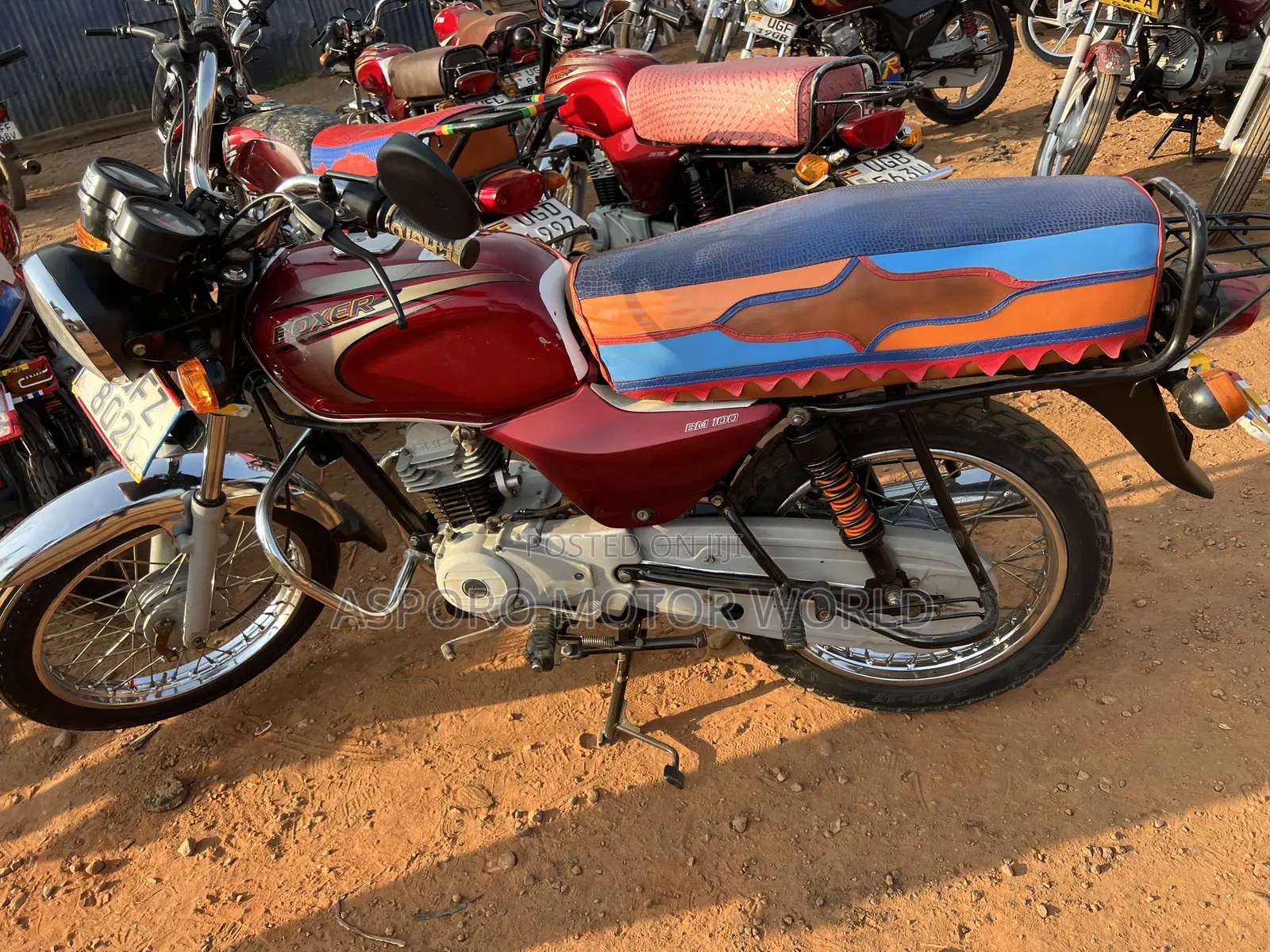 Bajaj Boxer 100 2023 Red