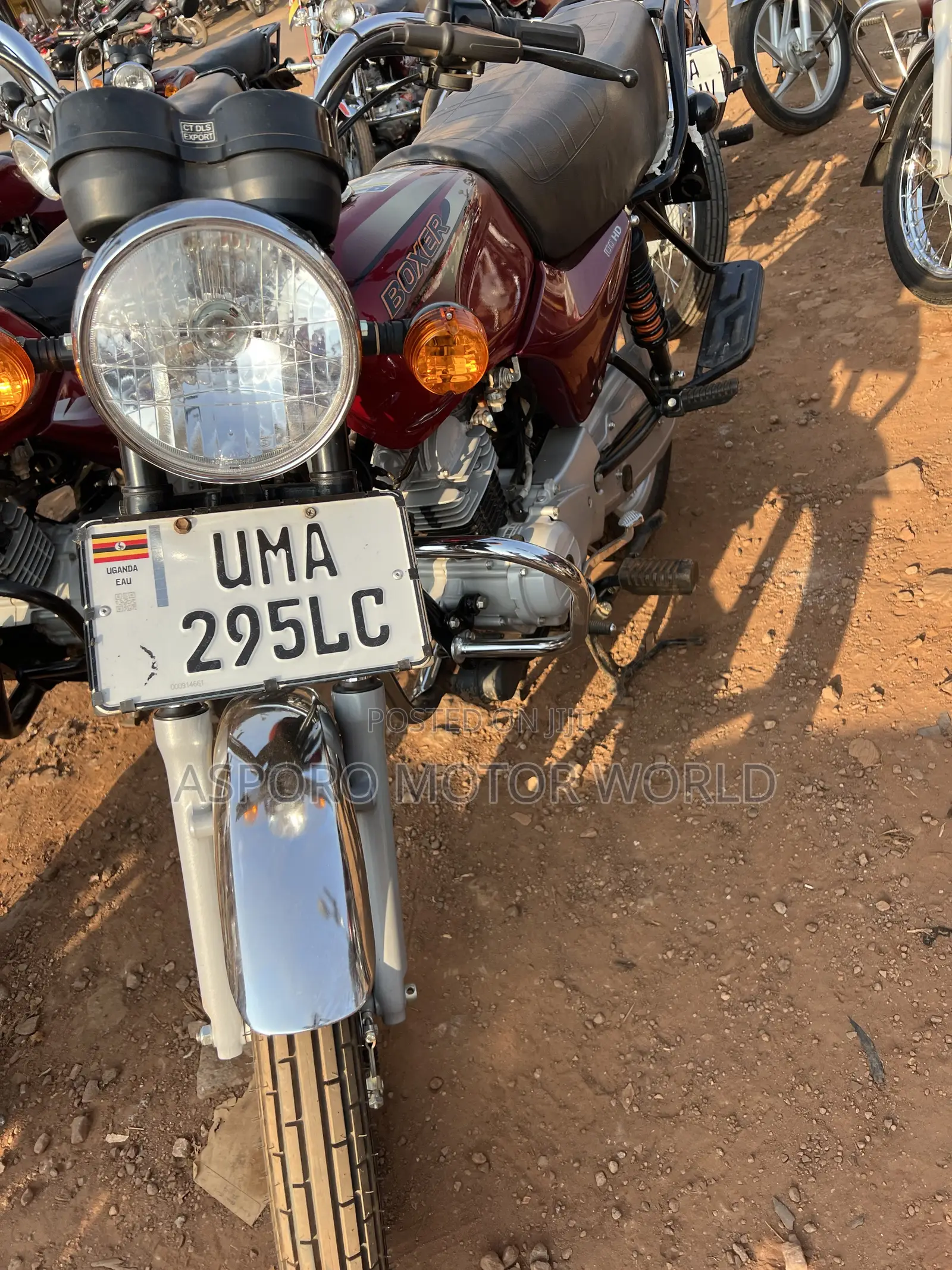 New Bajaj Boxer 100 2026 Red