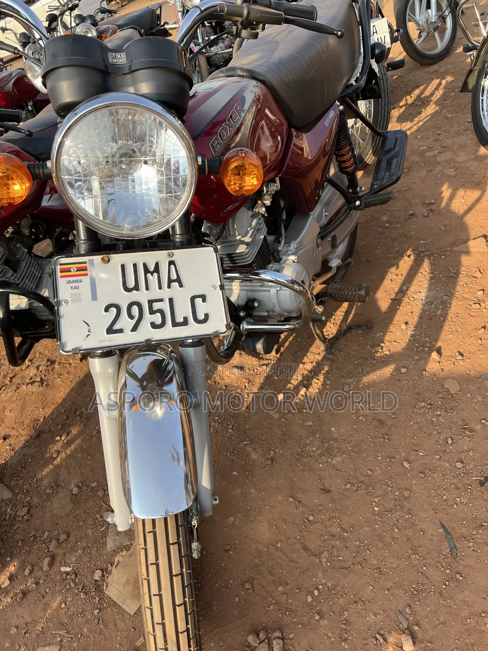 New Bajaj Boxer 100 2026 Red