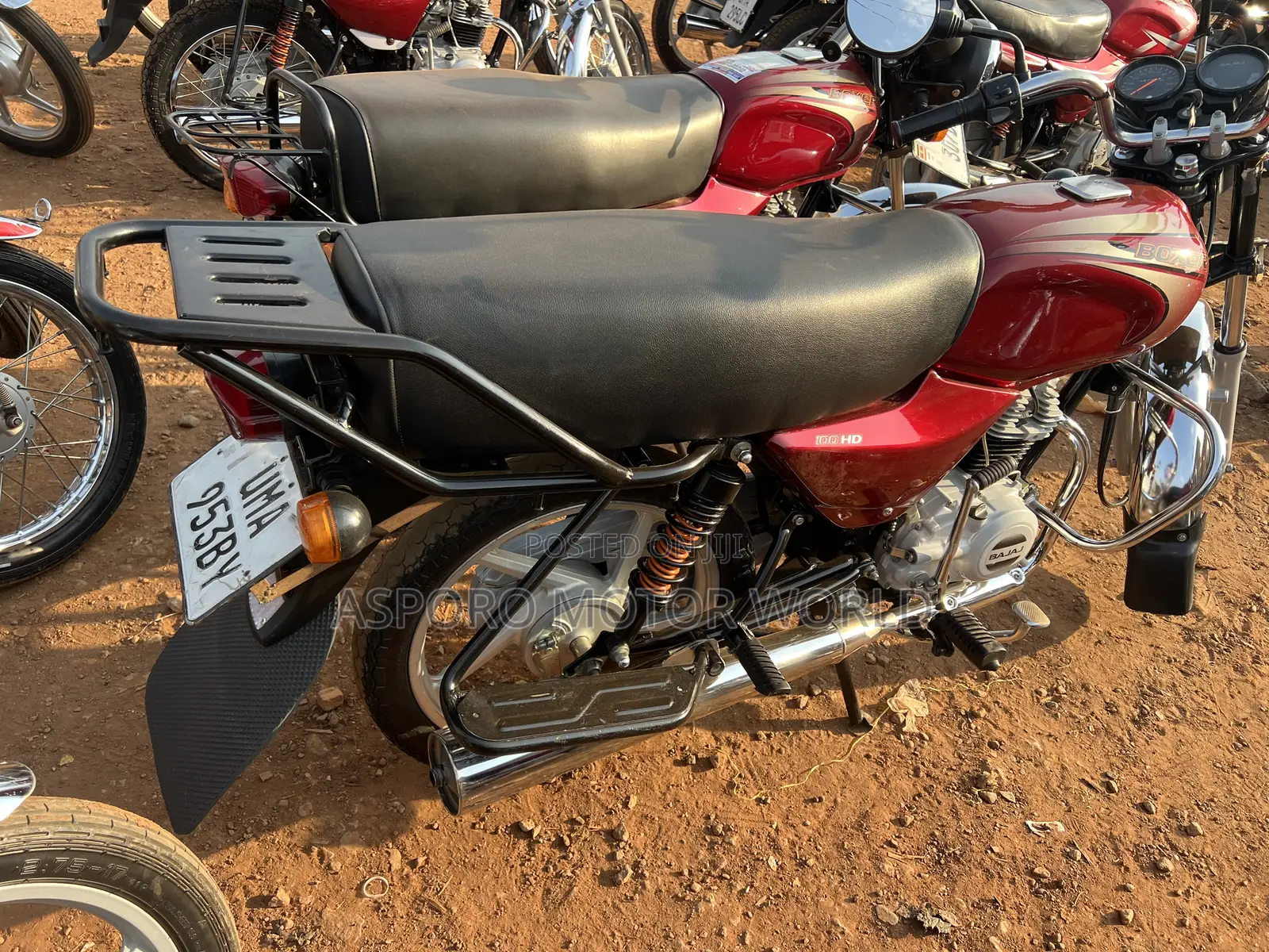 Bajaj Boxer 100 2026 Red