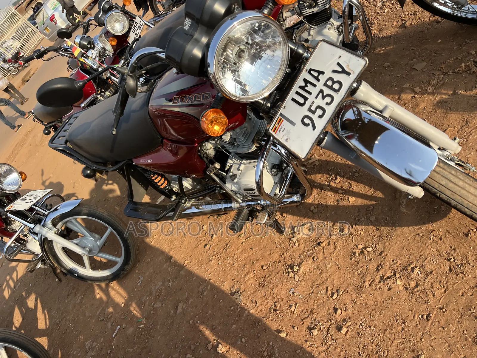 Bajaj Boxer 100 2026 Red