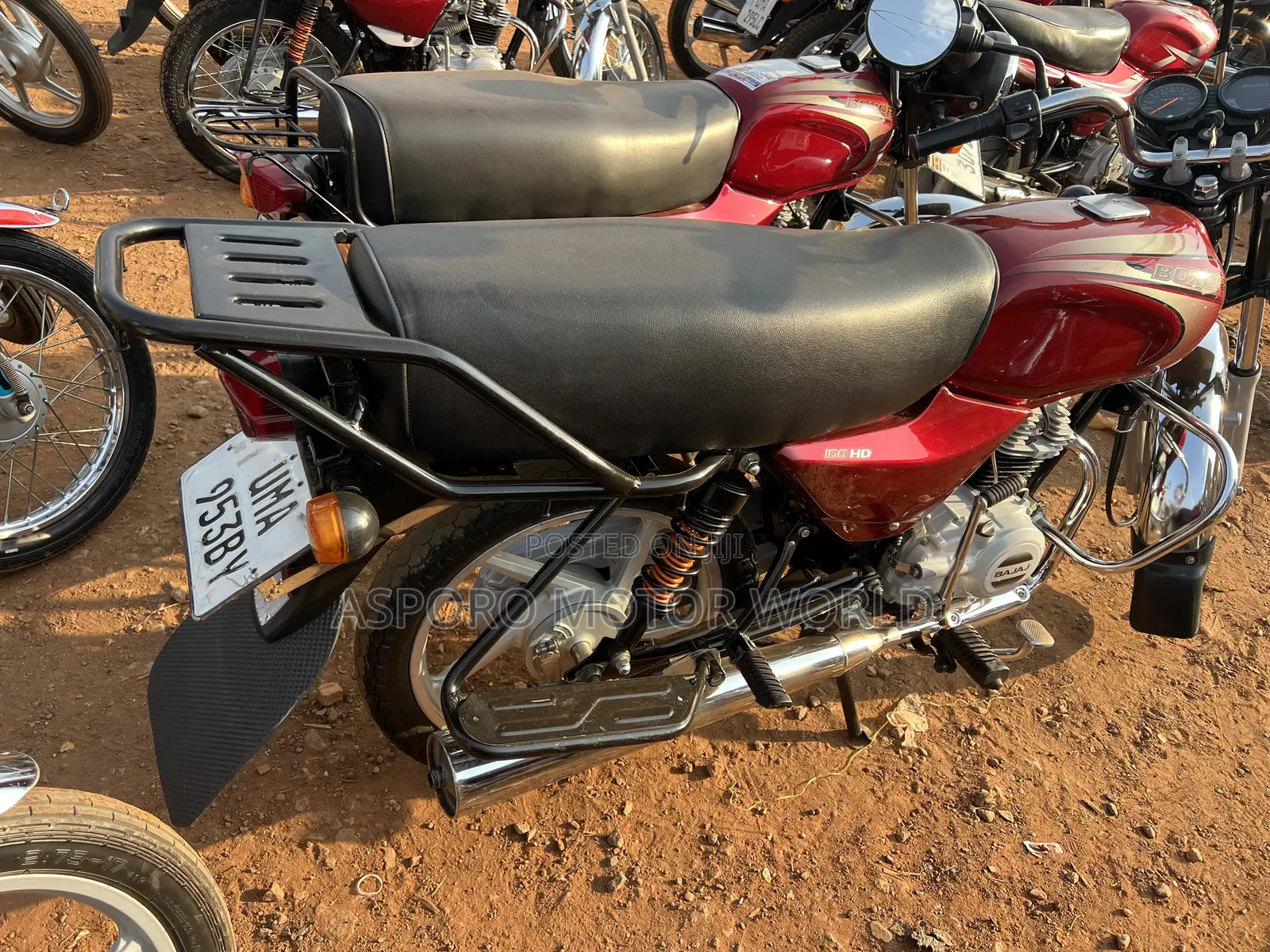 Bajaj Boxer 100 2026 Red