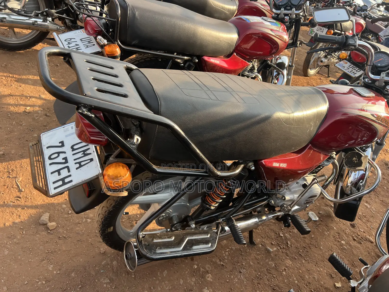 Bajaj Boxer 100 2026 Red