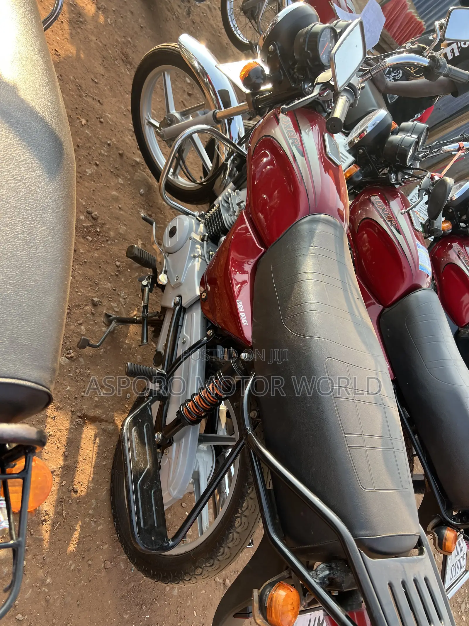 Bajaj Boxer 100 2026 Red
